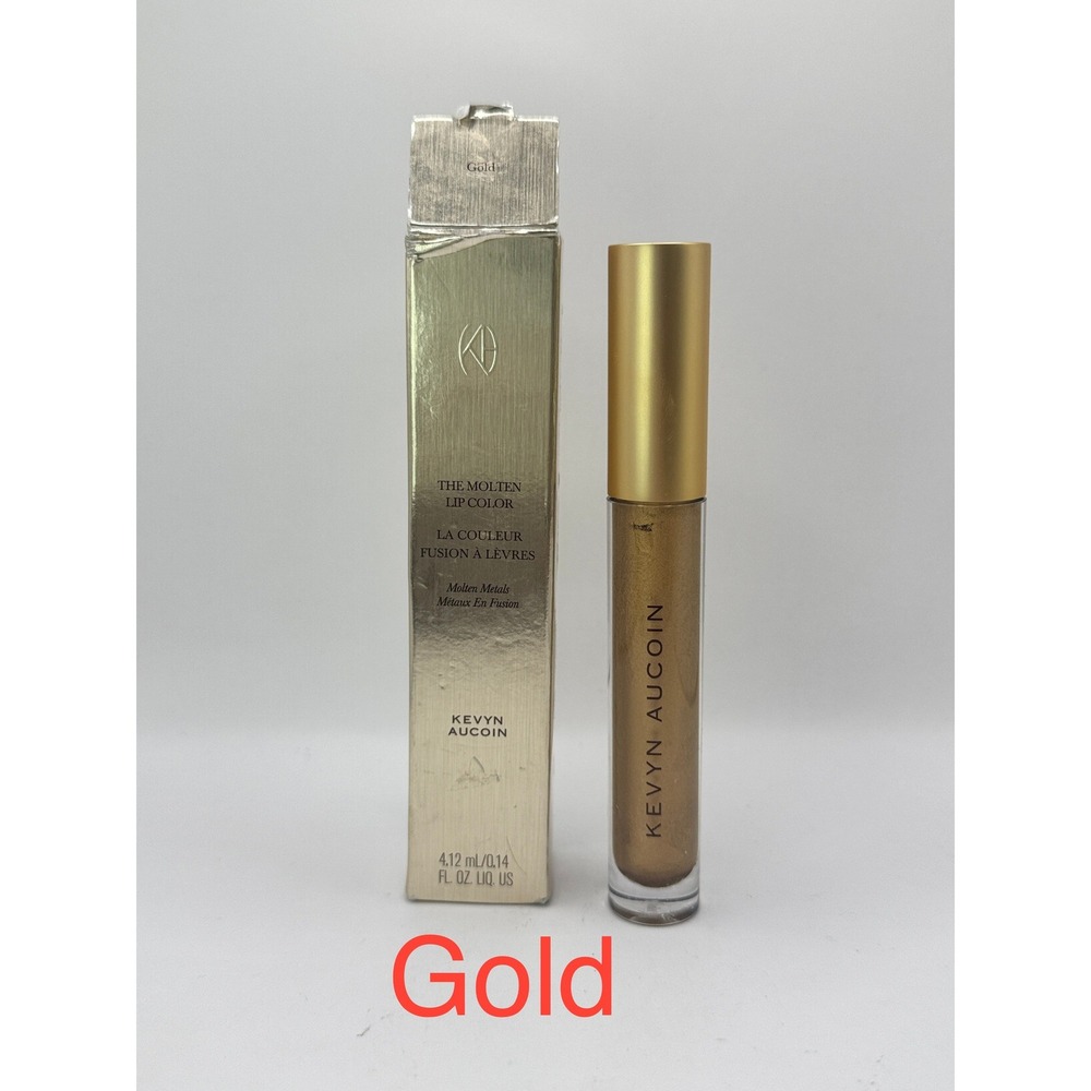 Kevyn Aucoin The Molten Lip Color Gold NEW